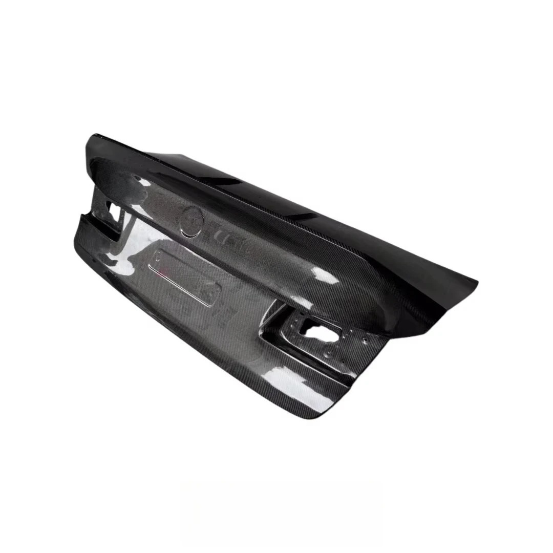 CSL Style Dry Carbon Fiber Trunk Cover for  5 Series G30 F90 M5 2017-2023 Car Replacement Rear Trunk Lid Body Kit